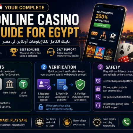 Online Casino Guide for Egypt: Payments, Verification and Safety
