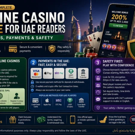 Online Casino Guide for UAE Readers: Access, Payments and Safety