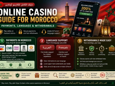 Online Casino Guide for Morocco: Payments, Language and Withdrawals