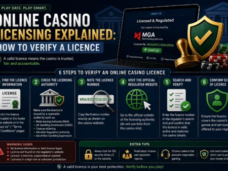Online Casino Licensing Explained: How to Verify a Licence