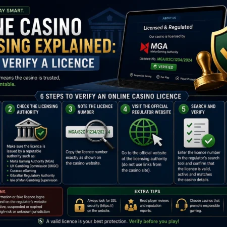 Online Casino Licensing Explained: How to Verify a Licence