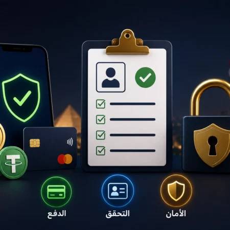 دليل الكازينو أون لاين في مصر: الدفع والتحقق والأمان