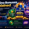 Casino Bonuses Explained: Welcome Offers, Cashback and Free Spins