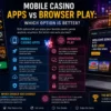 Mobile Casino Apps vs Browser Play: Which Option Is Better?