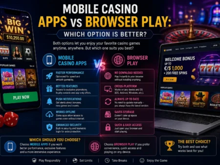 Mobile Casino Apps vs Browser Play: Which Option Is Better?