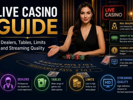 Live Casino Guide: Dealers, Tables, Limits and Streaming Quality