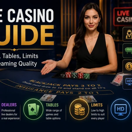 Live Casino Guide: Dealers, Tables, Limits and Streaming Quality